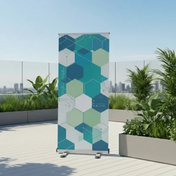 Outdoor Roll Up – mit 100% PVC freier Alternative