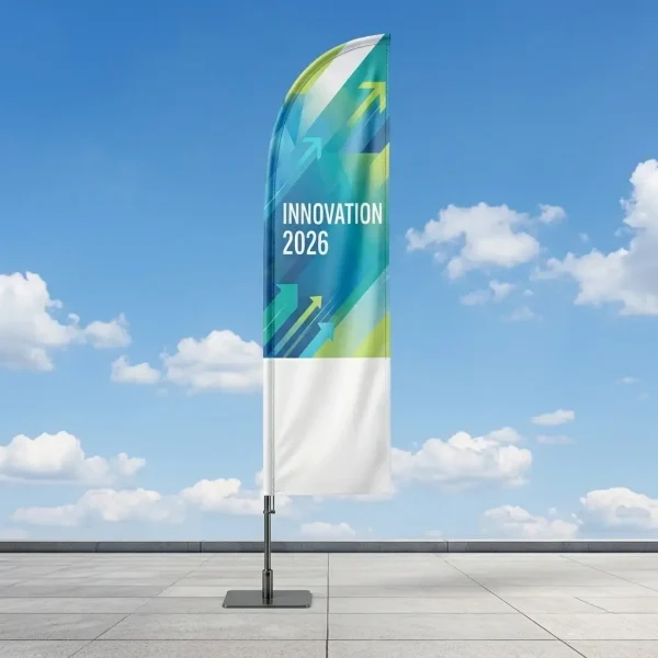 Beachflags individuell bedruckt - 4 Größen wählbar