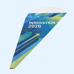 Ersatzdruck für Dropflags – 110g B1-Fahnenstoff