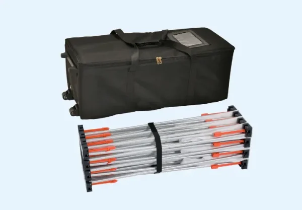 Textil-Faltdisplay Premium – Die mobile Stoff-Messewand